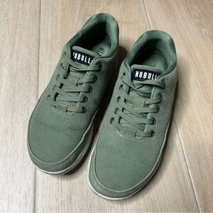 NOBULL Canvas Trainer Moss Green Women’s 7.5